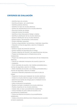CRITERIOS DE EVALUACIÓN
-- Identifica tipos de corriente.
-- Identifica principios  de la electricidad.
-- Identifica potenci