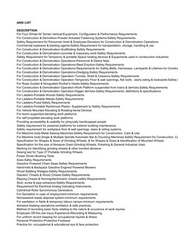 ANSI Safety Standards List | PDF | Grinding (Abrasive Cutting) | Abrasive
