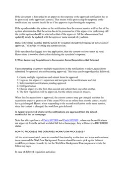 Deferred Approval Diagnosing Deferred PO Workflows | PDF | System Administrator ...