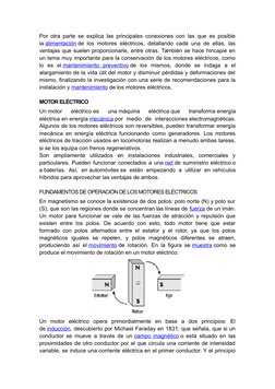 Por otra parte se explica las principales conexiones con las que es posible
la alimentación de los motores eléctricos, detall