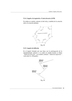 Capitulo 5: Ángulos y Direcciones 
Universidad del Quindío 

$QJXORDODL]TXLHUGDR&RQWUDKRUDULR$&+ 
Se miden