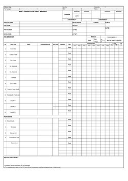 Machine Inspection Report Template | PDF | Manufactured Goods ...