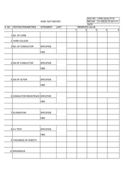 Machine Inspection Report Template | PDF | Manufactured Goods ...