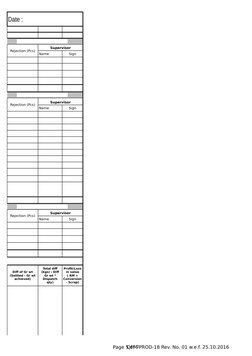 Production Route Card Racking Production Route Card Template | PDF