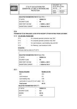 CT & VT Calculations for Metering | PDF | Transformer | Electrical ...