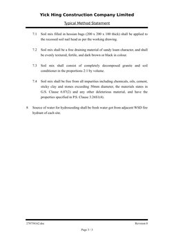 Hydroseeding Method Statement Guide | PDF | Soil | Horticulture And ...