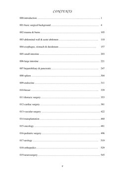 ٣
CONTENTS 
 
000-introduction …………………………………………..…………………….. 1 
001-basic surgical background ………………………………………………… 4 
002-trau