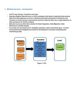 Business Objects Data Services (BODS) - Training Material | PDF | File ...