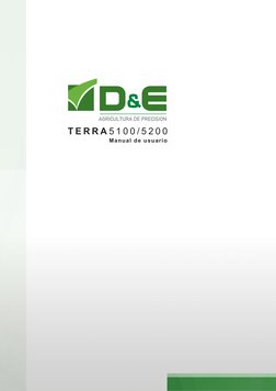 T E R R A 5 1 0 0 / 5 2 0 0
Manual de usuario
