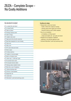 ZE-ZA Compressor Brochure | PDF | Gas Compressor | Valve