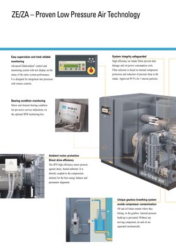 ZE-ZA Compressor Brochure | PDF | Gas Compressor | Valve