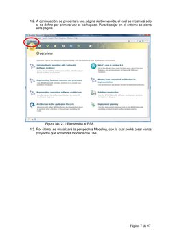Página 7 de 67 
 
 
 
1.2. A continuación, se presentará una página de bienvenida, el cual se mostrará sólo 
si se define por