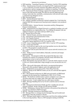 4/24/2015
Networking Terms and Definitions
http://www.comptechdoc.org/independent/networking/cert/netterms.html
4/8
IPIP tunn