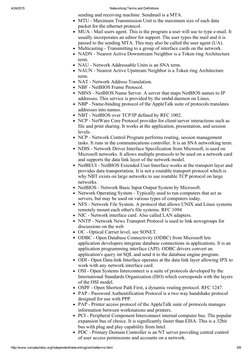 4/24/2015
Networking Terms and Definitions
http://www.comptechdoc.org/independent/networking/cert/netterms.html
5/8
sending a