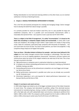 finding rationalization on one hand and reducing ambition on the other hand, so as to maintain 
satisfaction in the face of d