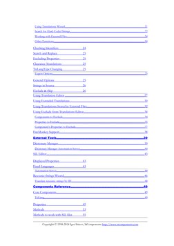 Using Translations Wizard