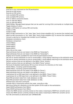 AMOS Command List for Ericsson | PDF | Proxy Server | Computer File