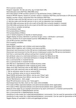 AMOS Command List for Ericsson | PDF | Proxy Server | Computer File