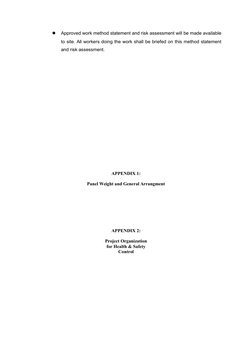 Method Statement for Material Delivery | PDF | Personal Protective ...