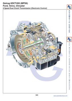Getrag 6DCT450 Transmission Manual | PDF | Clutch | Transmission ...