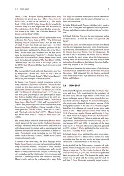 3.4
1900–1945
3
Grebe (https://en.wikipedia.org/wiki/Barbara_of_the_House_of_Grebe)" (1890). Rudyard Kipling (https://en.wiki