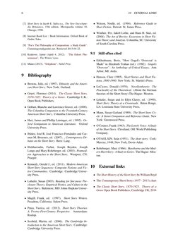 6
10
EXTERNAL LINKS
[7] Short Story in Jacob E. Safra e.a., The New Encyclopæ-
dia Britannica, 15th edition, Micropaedia volu