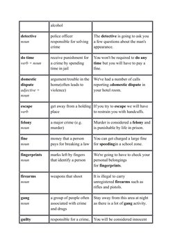 Police Terminology List.pdf Police Vocabulary and Terminology Guide | PDF | Juvenile Delinquency ...