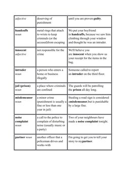 Police Terminology List.pdf Police Vocabulary and Terminology Guide | PDF | Juvenile Delinquency ...