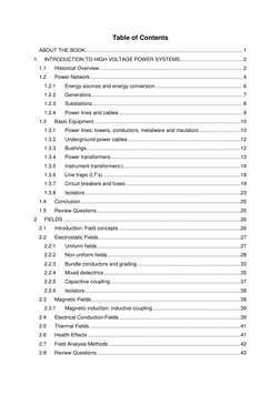 Table of Contents 
 
ABOUT THE BOOK .......................................................................................