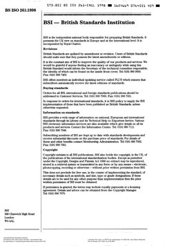 Iso 261 1998 Fastners | PDF | International Organization For ...