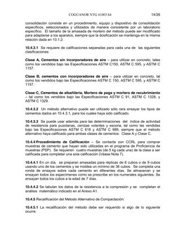 COGUANOR NTG 41003 h4 
 
 
14/26 
consolidación consiste en un procedimiento, equipo y dispositivo de consolidación 
específi