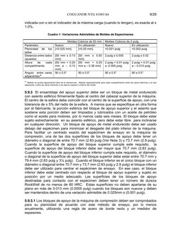 COGUANOR NTG 41003 h4 
 
 
9/26 
indicada con o sin el indicador de la máxima carga (cuando lo tengan), es exacta al ± 
1.0%.