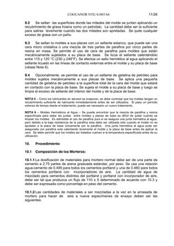 COGUANOR NTG 41003 h4 
 
 
11/26 
9.2 
Se sellan  las superficies donde las mitades del molde se juntan aplicando un 
recubri