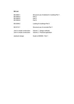 British Standards Codes for Civil Engineering | PDF