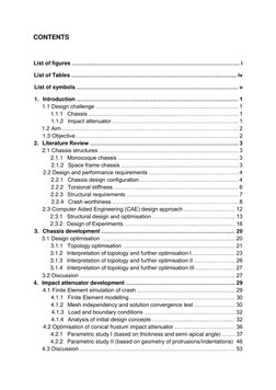 CONTENTS 
 
List of figures ………….…………………………………………….…………………….. i 
List of Tables ……………………………………………………………………...……... iv 
List o