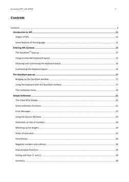 Learning APL with APLX