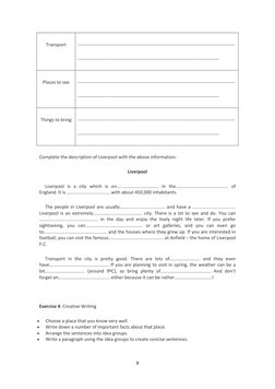 9 
 
Transport 
----------------------------------------------------------------------------------------------------- 
------