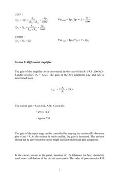 7
 
4.
29
2
5
6 

R
R
A diff
 
 
Vin (diff) = Tp3-Tp2 = 
1000
2
1
Tp

 
 
 
 
 
 
 
           Vin (cm) = Tp2+Tp3 =