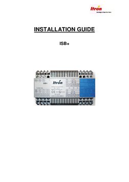 ISB+ Installation Guide for Hazardous Areas | PDF | Power Supply