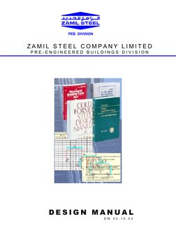 Zamil Steel Design Manual Overview | PDF | Business