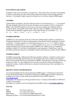 BMO Preparation Guide and Techniques | PDF | Triangle | Trigonometric ...