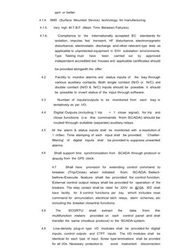 ppm or better.
4.1.4.   SMD   (Surface  Mounted  Device)  technology  for manufacturing.
4.1.5.       Very high M.T.B.F. (Mea