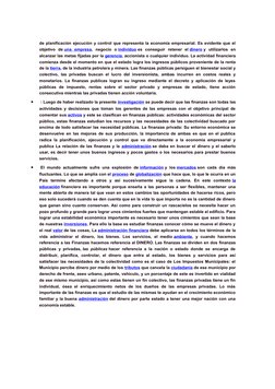 de planificación ejecución y control que representa la economía empresarial. Es evidente que el
objetivo  de una  empresa,  n