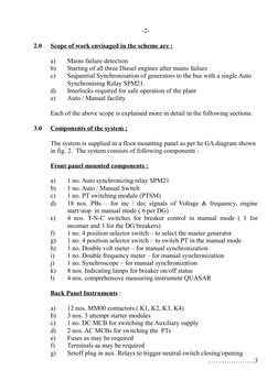 Auto Synchronization of 3 DG Sets | PDF | Relay | Switch