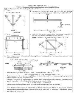 Structural Analysis Problems and Solutions | PDF | Bending | Truss