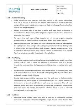 Heat Stress Guidelines for Qatar | PDF | Hyperthermia | Humidity