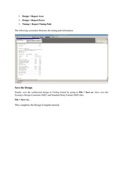 Synopsys ASIC Design Flow Tutorial | PDF | Hardware Description ...