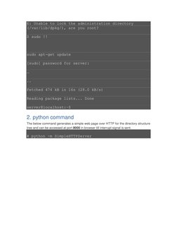 E: Unable to lock the administration directory 
(/var/lib/dpkg/), are you root? 
$ sudo !! 
 
sudo apt-get update  
[sudo] pa