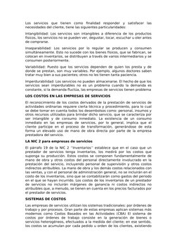 Los  servicios  que  tienen  como  finalidad  responder  y  satisfacer  las
necesidades del cliente, tiene las siguientes par