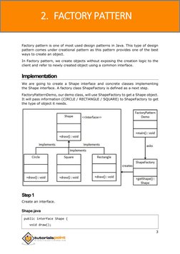 Design Pattern Tutorial | PDF